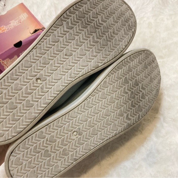 Jellypop Floral Chambray Blue Sneakers Size 7.5 - Picture 5 of 8